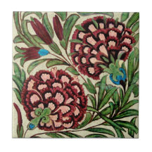 DeMorgan Persian Style Floral Repro Antiek HP