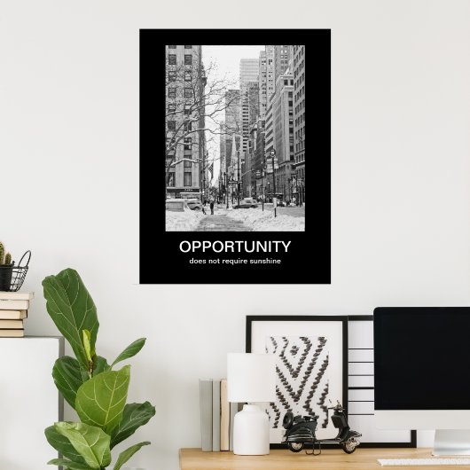 Demotivationeel Poster (Thuiskantoor)