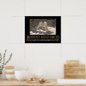 Demotivationeel Poster: Squirrel Mind Meld Poster (Keuken)