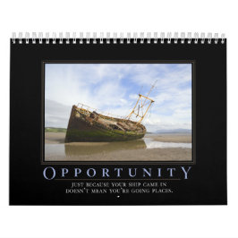 Demotivationele agenda kalender