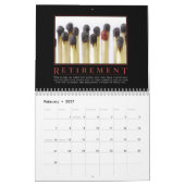 Demotivationele agenda kalender (Feb 2027)