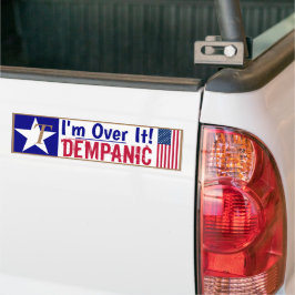 Dempanic- Ik ben er klaar mee Bumpersticker