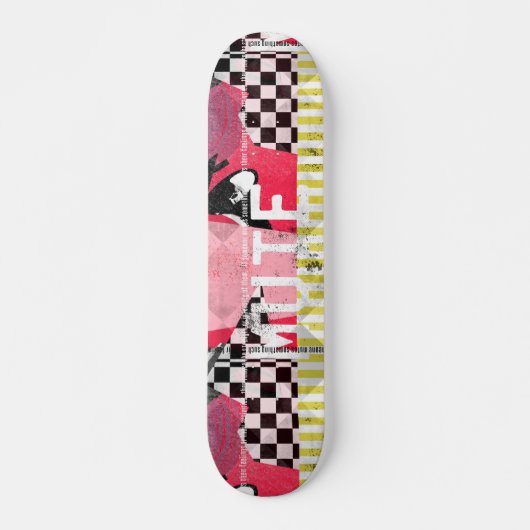 Dempen collage skateboard (Voorkant)