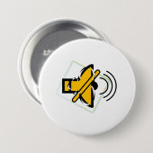 Dempen Ronde Button 7,6 Cm (Voorkant /achterkant)