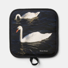 Dempen Zwanen pot houder