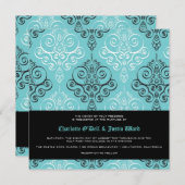 demper; huwelijk kaart (Voorkant / Achterkant)