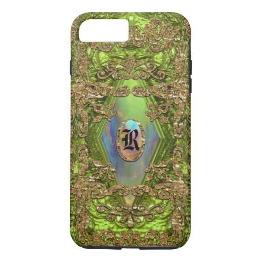 Dempsey Kelley Elegant Monogram Case-Mate iPhone Case (Achterkant)