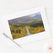 Dempster Highway Naar de top van de wereld Rechthoekige Sticker (Envelop)