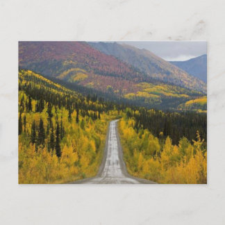 Dempster Highway op een Briefkaart