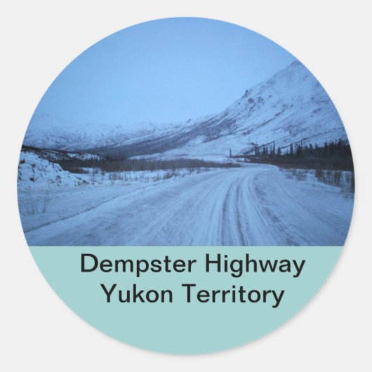 Dempster Highway Sticker (Voorkant)