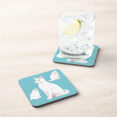 Demure Cats Bier Onderzetter (Rechterzijde)