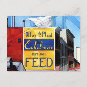 Demuth - Buildings, Lancaster Briefkaart