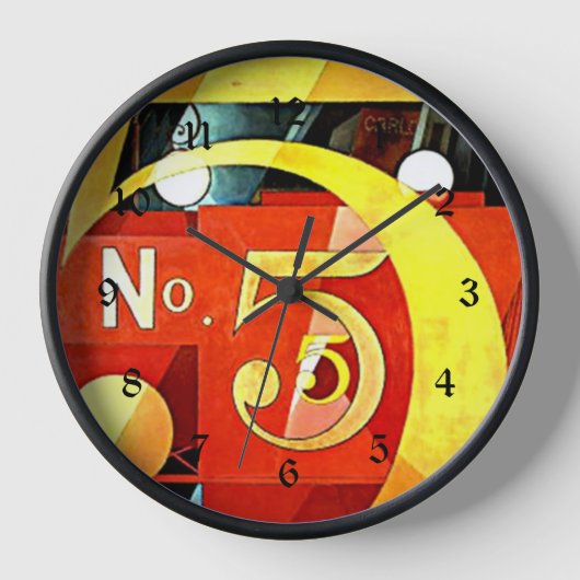 Demuth: ik zag de figuur 5 in goud (Voorkant)