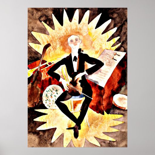 Demuth - Musicus Poster (Voorkant)