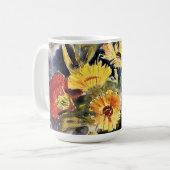 Demuth - Spuit van bloemen Koffiemok (Voorkant links)