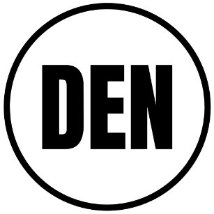 DEN - Denver (International) Classic Round Sticker