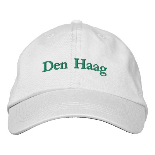 Den Haag Embroided Baseball Pet (Voorkant)