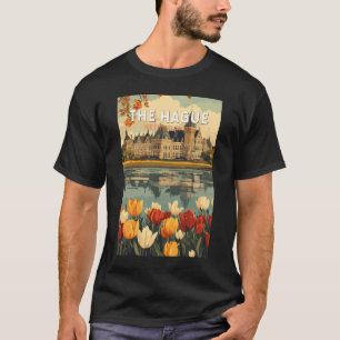 Den Haag Nederland Travel Art Vintage T-shirt