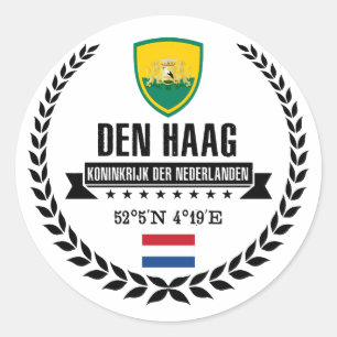 Den Haag Ronde Sticker