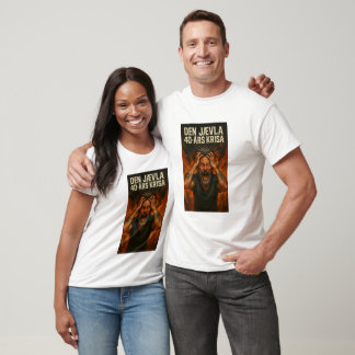 Den Jævla 40års krisa | AI Art T-shirt