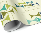 Den Lampshade (groen), pap Cadeaupapier (Rol Hoek)