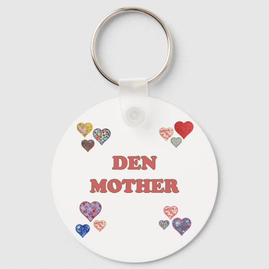 Den Moeder Sleutelhanger (Voorkant)