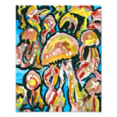 Denae's Jellyfish Print Foto Afdruk (Voorkant)