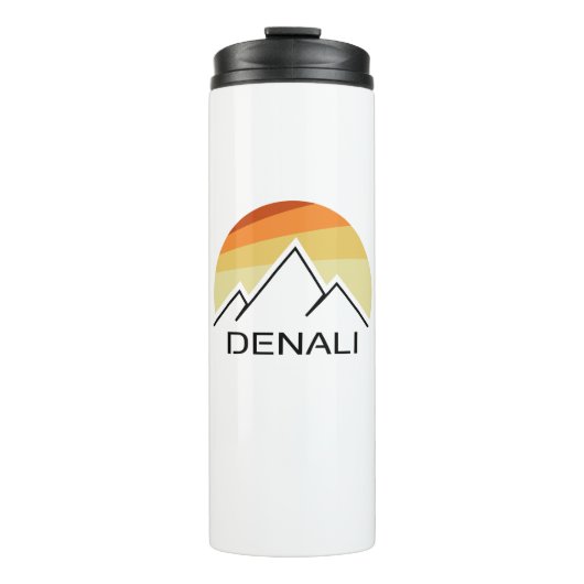 Denali Alaska Retro Thermosbeker (Voorkant)