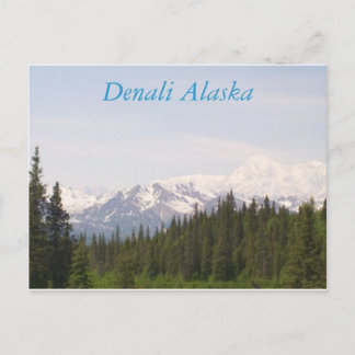 Denali, Denali Alaska Briefkaart