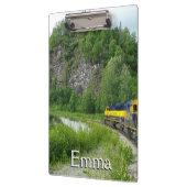 Denali Express Alaska Train Vacation Fotografie Klembord (Links)