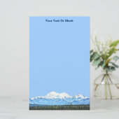 Denali (McKinley) Briefpapier (Staand voorkant)