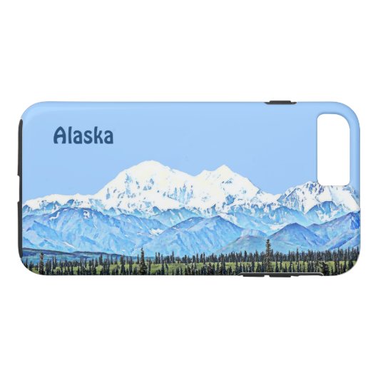 Denali (McKinley) Case-Mate iPhone Case (Achterkant (Horizontaal))