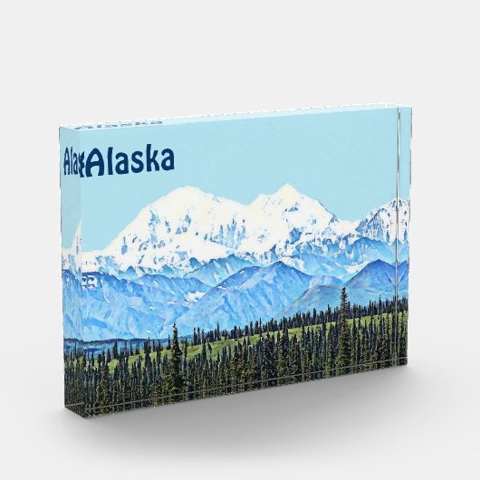 Denali (McKinley) Fotoblokken (Links)