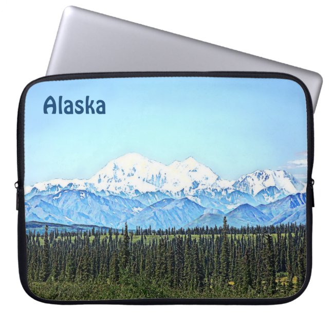 Denali (McKinley) Laptop Sleeve (Voorkant)