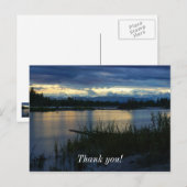 Denali Middernacht Zonsondergang Briefkaart (Voorkant / Achterkant)