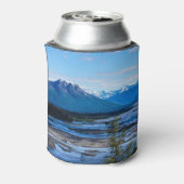 Denali Mountain Range Blikjeskoeler (Blikje Achterkant)