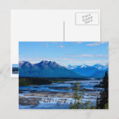Denali Mountain Range Briefkaart (Voorkant / Achterkant)