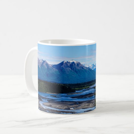 Denali Mountain Range Coffee Mok (Voorkant links)