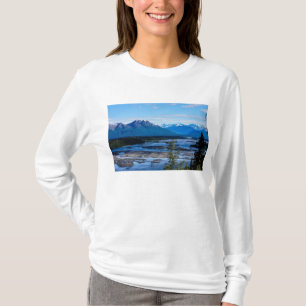 Denali Mountain Range Long Sleeve T-Shirt