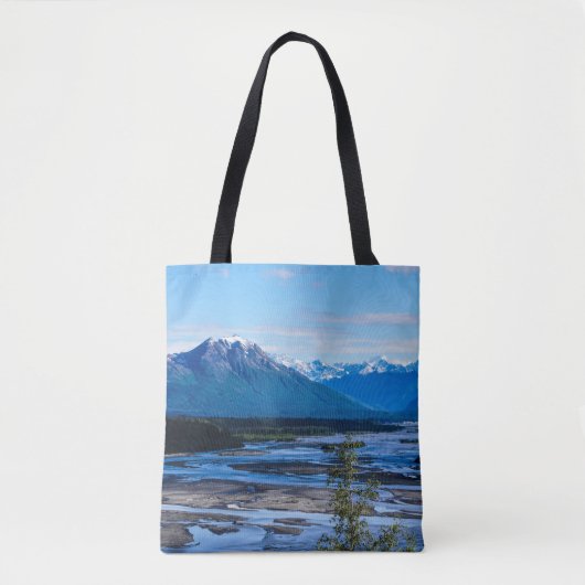 Denali Mountain Range Tote Bag (Voorkant)
