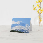 Denali/MT McKinley Alaska Kaart (Gele Bloem)