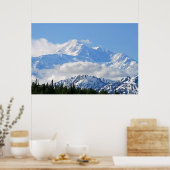 Denali / Mt McKinley Alaska Poster (Keuken)