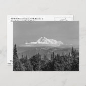 Denali (Mt. McKinley) Briefkaart (Voorkant / Achterkant)