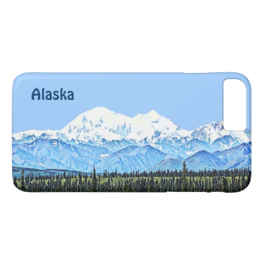 Denali (Mt. McKinley) Case-Mate iPhone Case (Achterkant (Horizontaal))