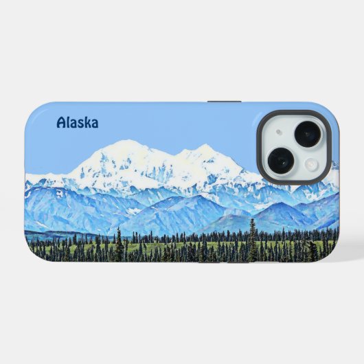 Denali (Mt. McKinley) coque iphone OtterBox (Verso Horizontal)
