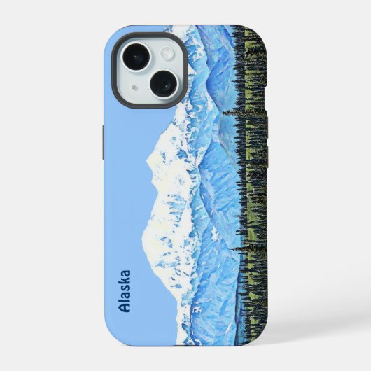 Denali (Mt. McKinley) coque iphone OtterBox (Verso)