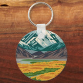 Denali Nationaal Park Alaska Mount Sleutelhanger (Voorkant)