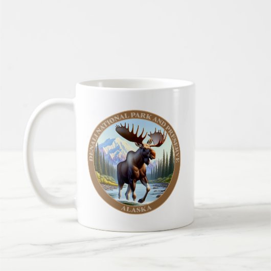 Denali Nationaal Park en Preserve Alaska Koffiemok (Links)