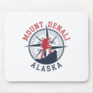 Denali National Park Alaska Wandelen Kamperen Reiz Muismat