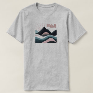 Denali National Park Gekleurde Heuvels T-shirt